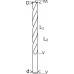 HOUTSPIRAALBOREN STANDARD 4 X 43 X 75 MM, D 4 MM 1ST