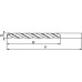 PHANTOM HSSE-CO SPIRAALBOREN DIN 338N 1,0 MM