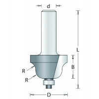 81-8 HM ROMEINSE OGIEFFREES , D= 25.4, R= 4