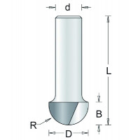 62-6 HM HOLPROFIELFREES , D= 6.3, R= 3.2