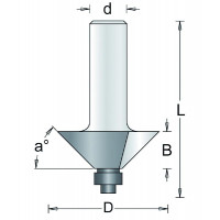 87-8 HM HOEKFREES 45° , D= 31.8, A= 45