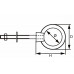 OOGBOUT 06X100MM RVS AISI 316 / 598-6100I