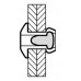 MFX BLINDKLINKNAGEL ALU/ST BK 4.8X16