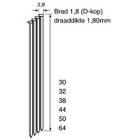 BRAD DA18 CNK 32 MM DOOS 4,00MILLE 24